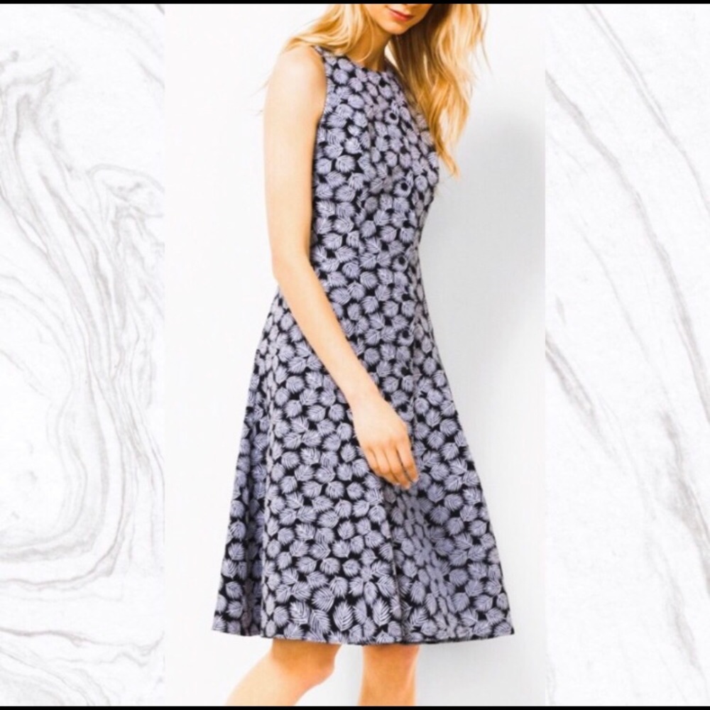 Michael Kors fit and flare dress